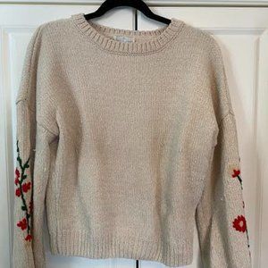 Franchesca's JUN & IVY Floral Sweater